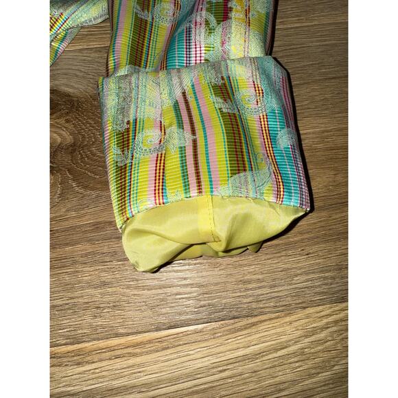 Cynthia Steffe Paisley Floral Beaded Fitted Striped Jacket Coat - Size XS - OE - Picture 12 of 12